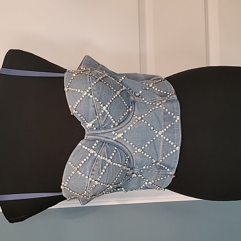 Fashionnova Daytime Glow Bustier Top